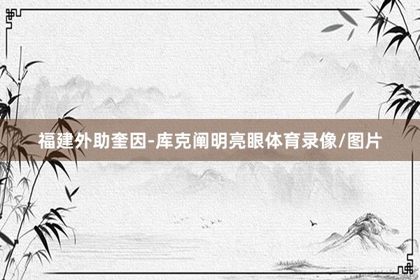 福建外助奎因-库克阐明亮眼体育录像/图片