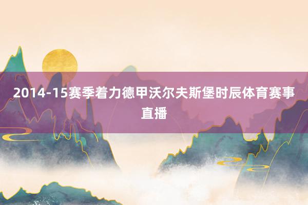 2014-15赛季着力德甲沃尔夫斯堡时辰体育赛事直播