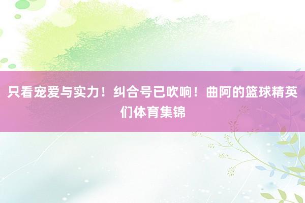 只看宠爱与实力！纠合号已吹响！曲阿的篮球精英们体育集锦