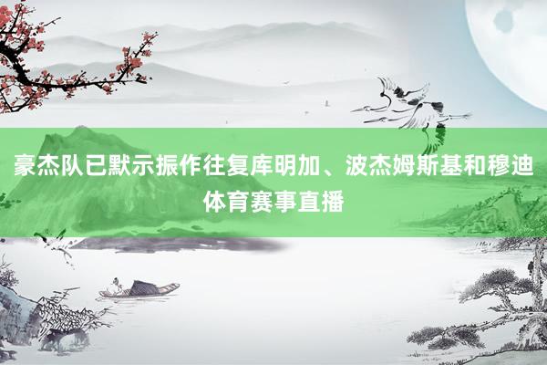 豪杰队已默示振作往复库明加、波杰姆斯基和穆迪体育赛事直播