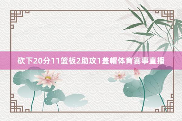 砍下20分11篮板2助攻1盖帽体育赛事直播