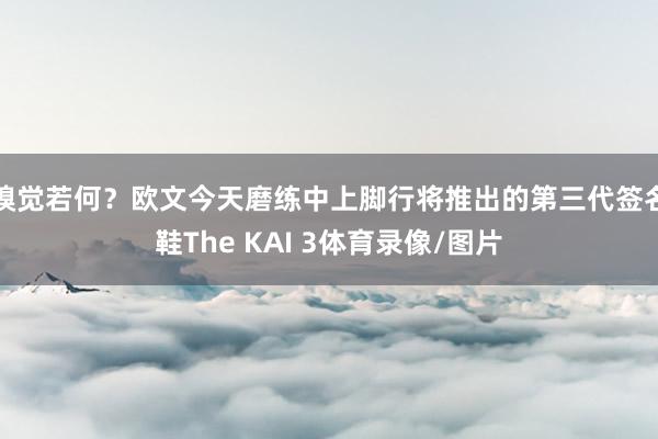 嗅觉若何？欧文今天磨练中上脚行将推出的第三代签名鞋The KAI 3体育录像/图片