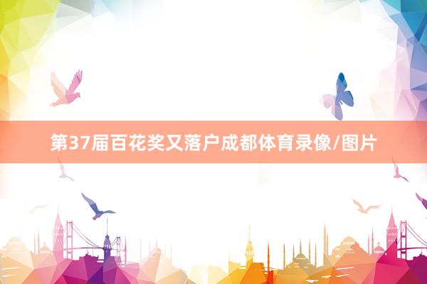 第37届百花奖又落户成都体育录像/图片