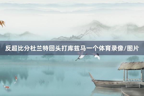 反超比分杜兰特回头打库兹马一个体育录像/图片