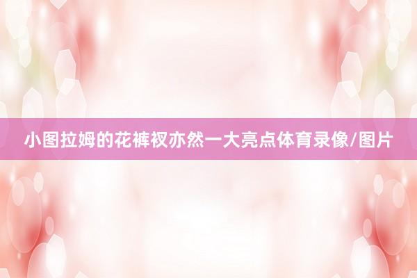 小图拉姆的花裤衩亦然一大亮点体育录像/图片