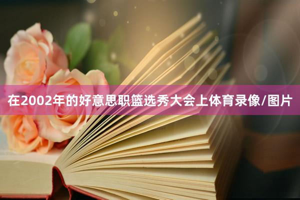 在2002年的好意思职篮选秀大会上体育录像/图片