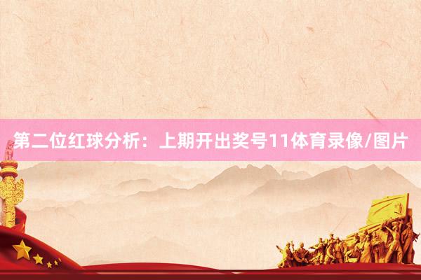 第二位红球分析：上期开出奖号11体育录像/图片