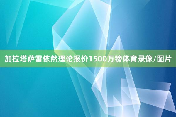 加拉塔萨雷依然理论报价1500万镑体育录像/图片