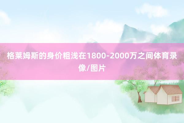 格莱姆斯的身价粗浅在1800-2000万之间体育录像/图片
