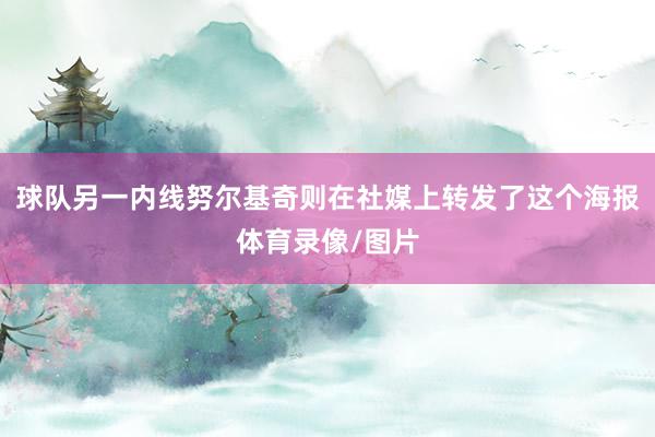 球队另一内线努尔基奇则在社媒上转发了这个海报体育录像/图片