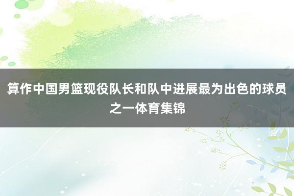 算作中国男篮现役队长和队中进展最为出色的球员之一体育集锦