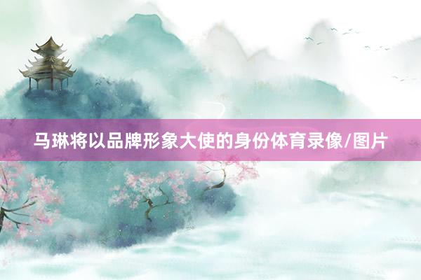 马琳将以品牌形象大使的身份体育录像/图片