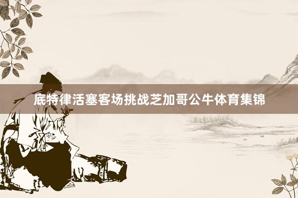 底特律活塞客场挑战芝加哥公牛体育集锦