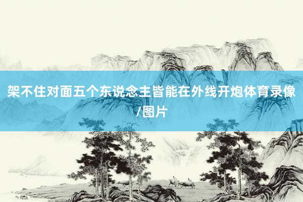 架不住对面五个东说念主皆能在外线开炮体育录像/图片