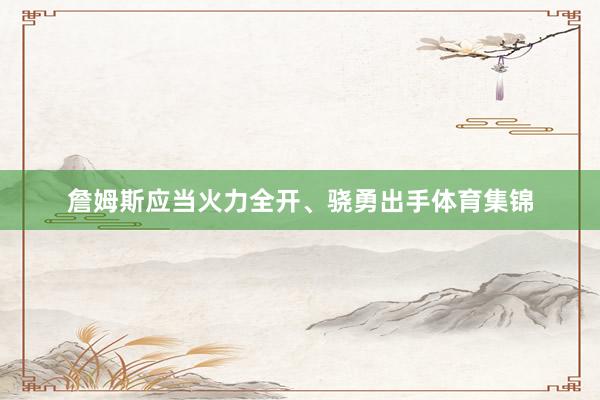 詹姆斯应当火力全开、骁勇出手体育集锦