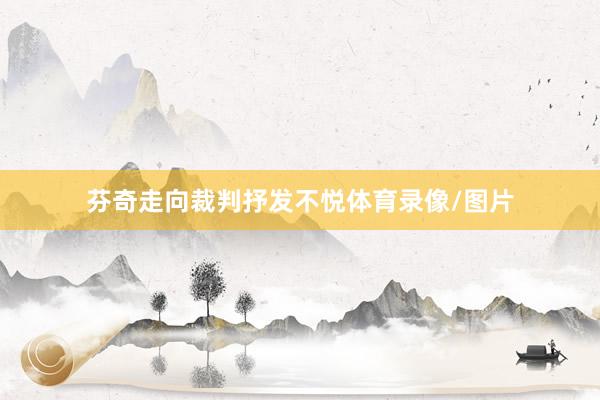 芬奇走向裁判抒发不悦体育录像/图片